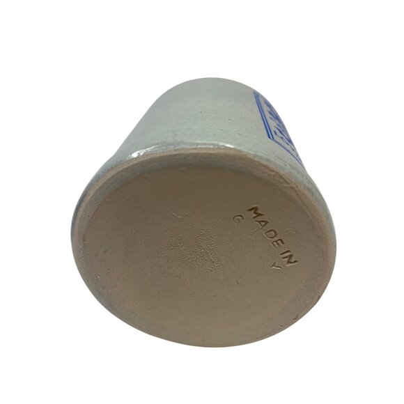 Vintage Löwenbräu Munich Beer Stein 0.5L Gray Ceramic With Blue Lion Logo 71c - Picture 6 of 8